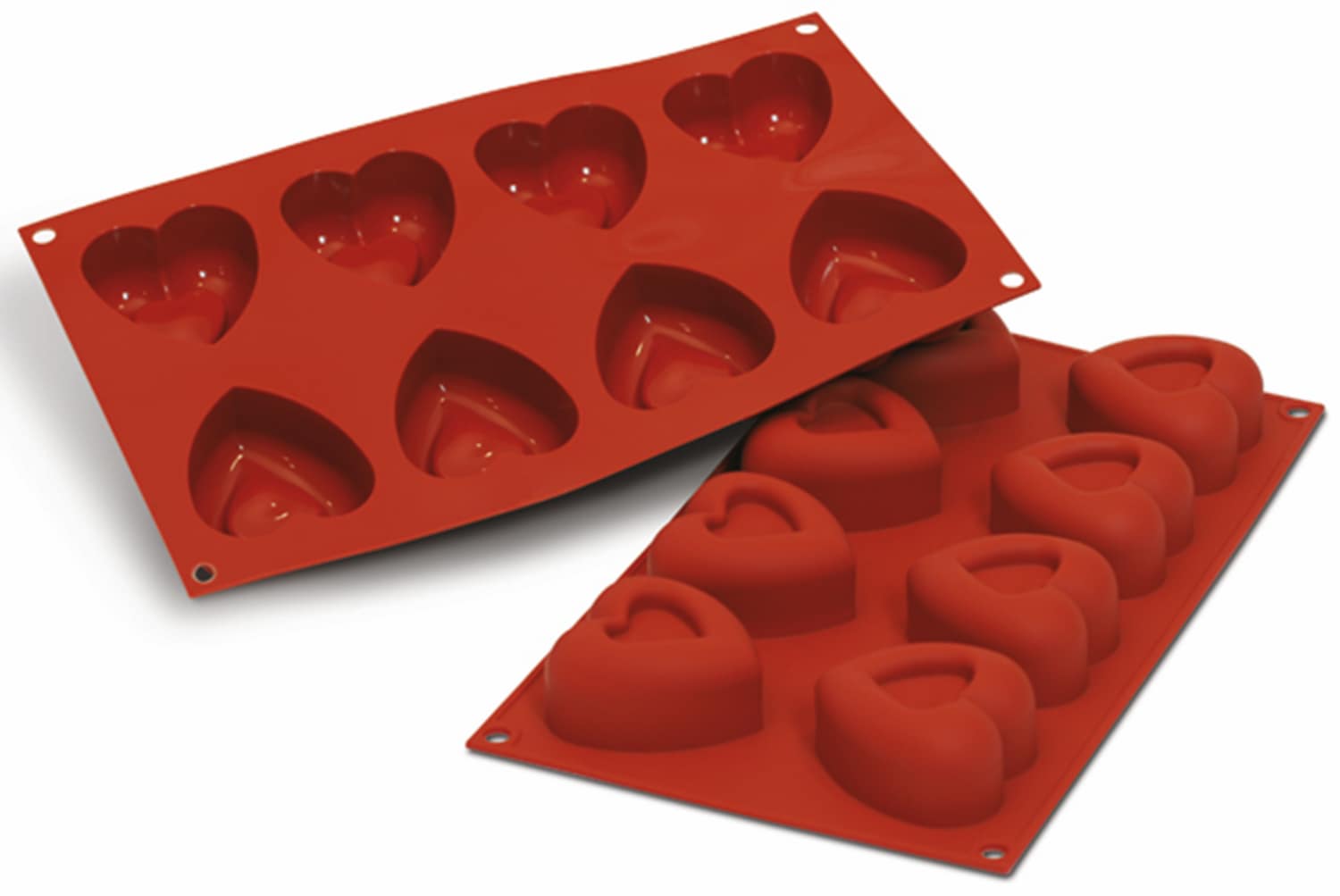 Silicone baking moulds "Heart" 300 x 175 mm