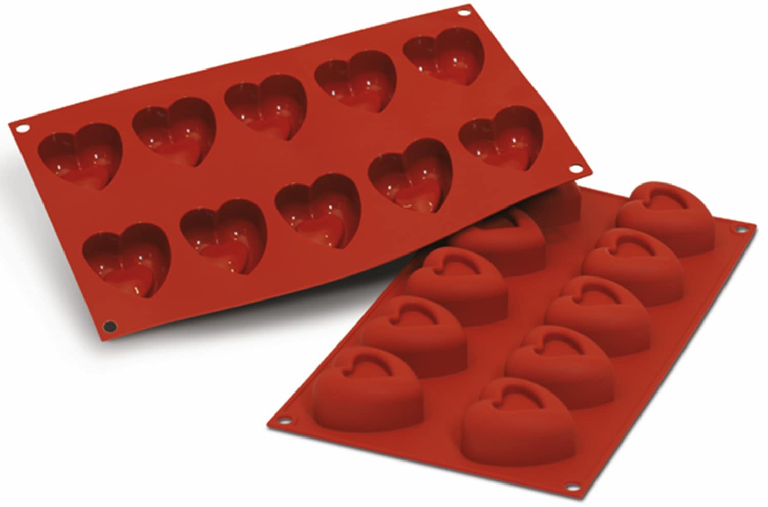 Silicone baking moulds "Heart" 300 x 175 mm