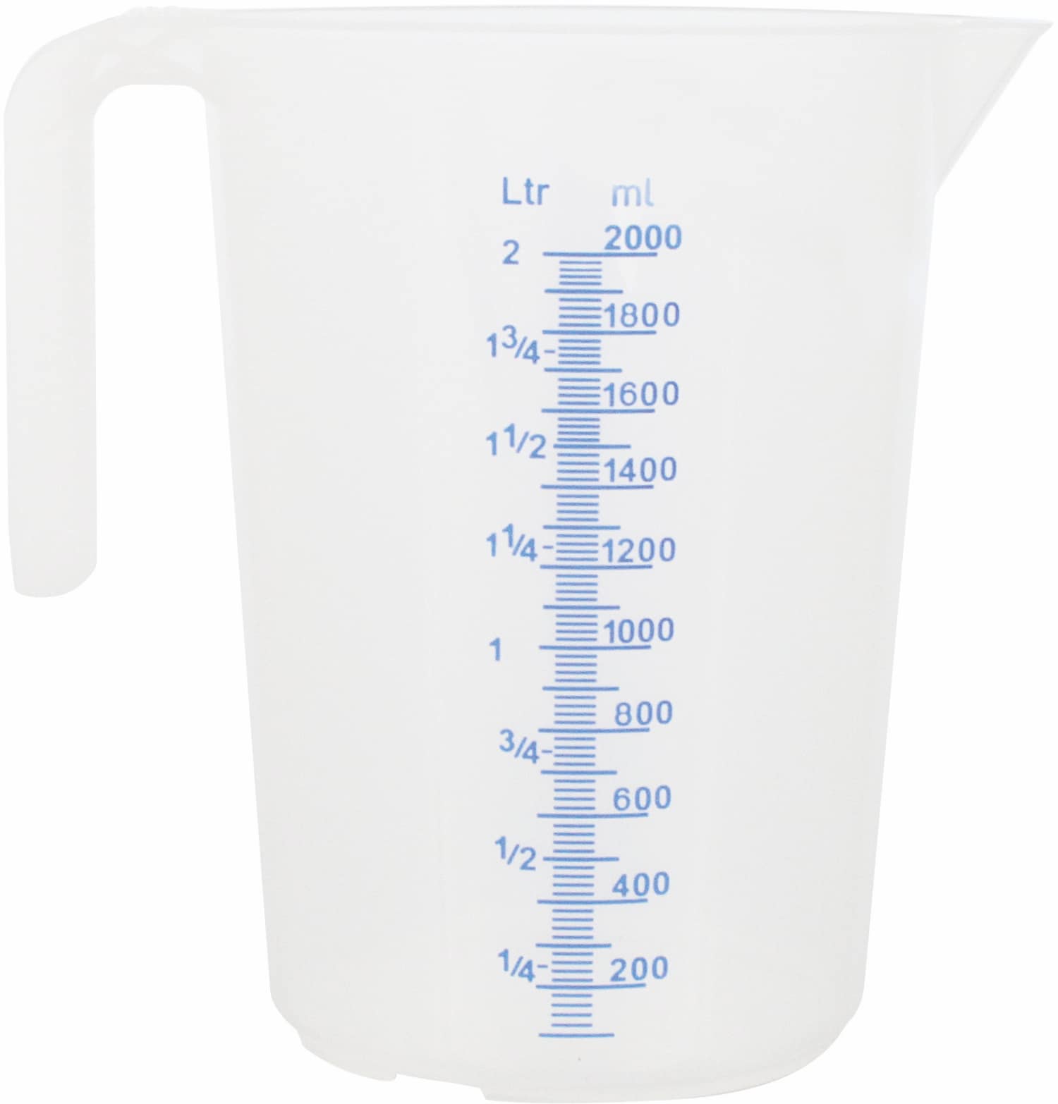 Measuring cups open handle