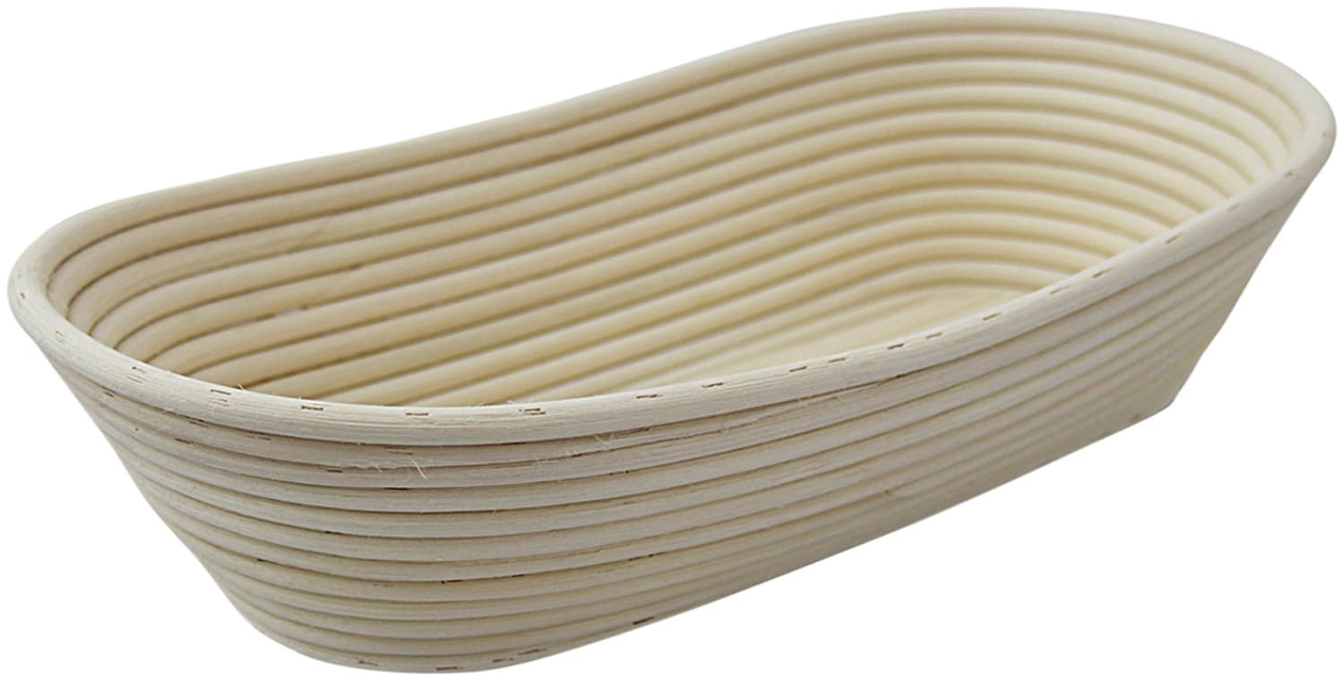 Bread proofing baskets oval plaited bottom