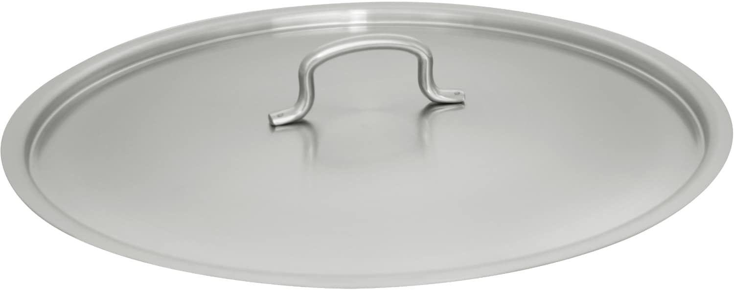Lids with handle made out of stainless steel