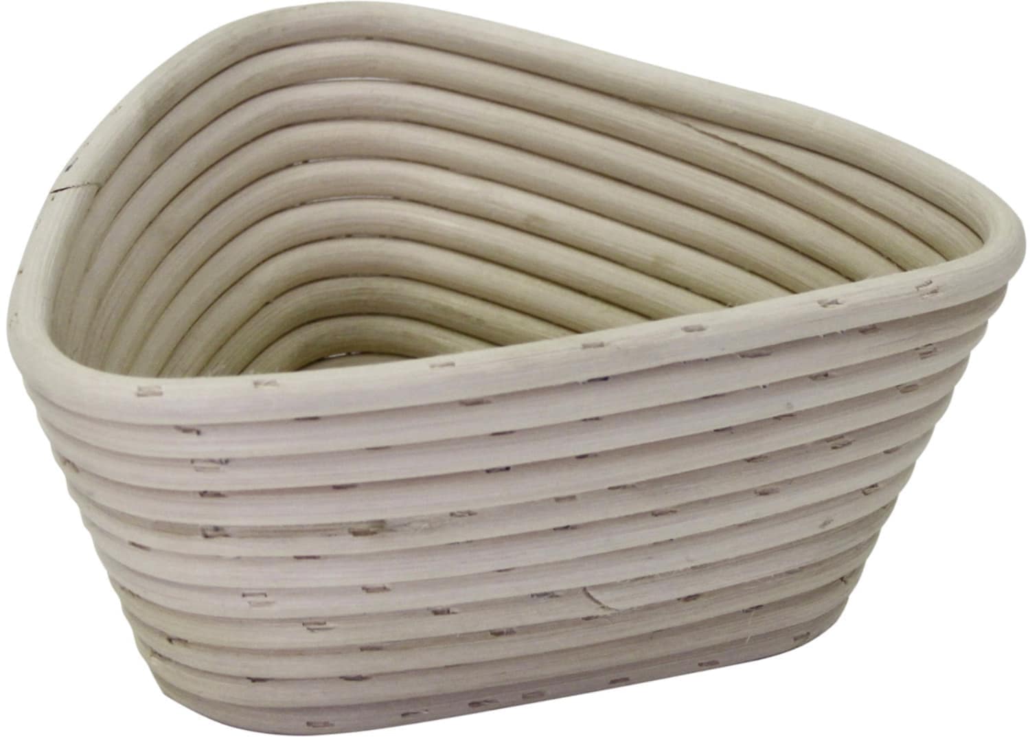 Bread proofing baskets triangle plaited bottom