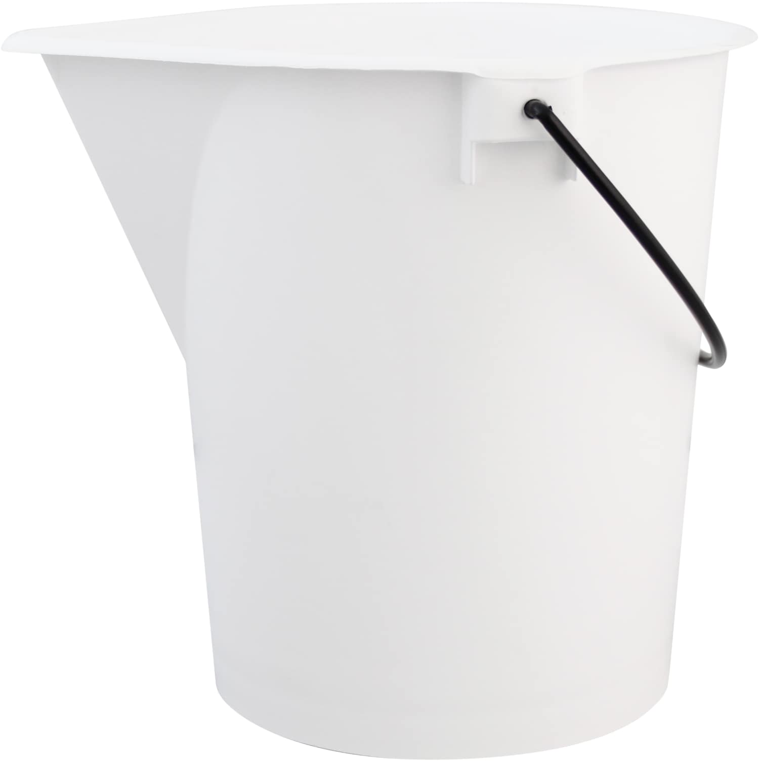 Bucket with spout and metal handle - heavy duty quality